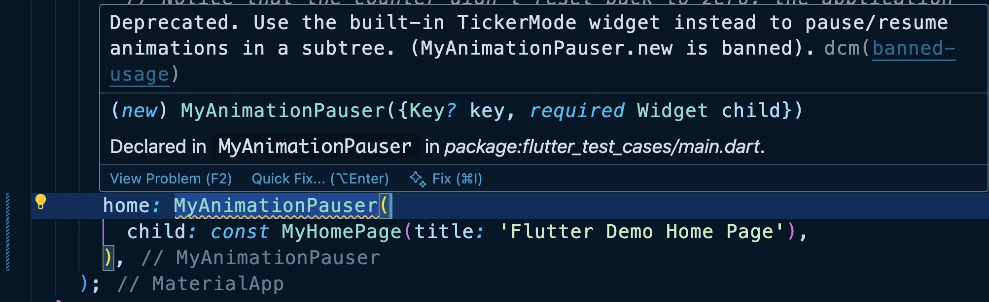 banned-usage  rule