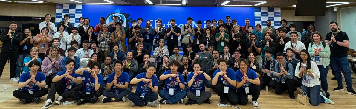 FlutterNinjas Group photo