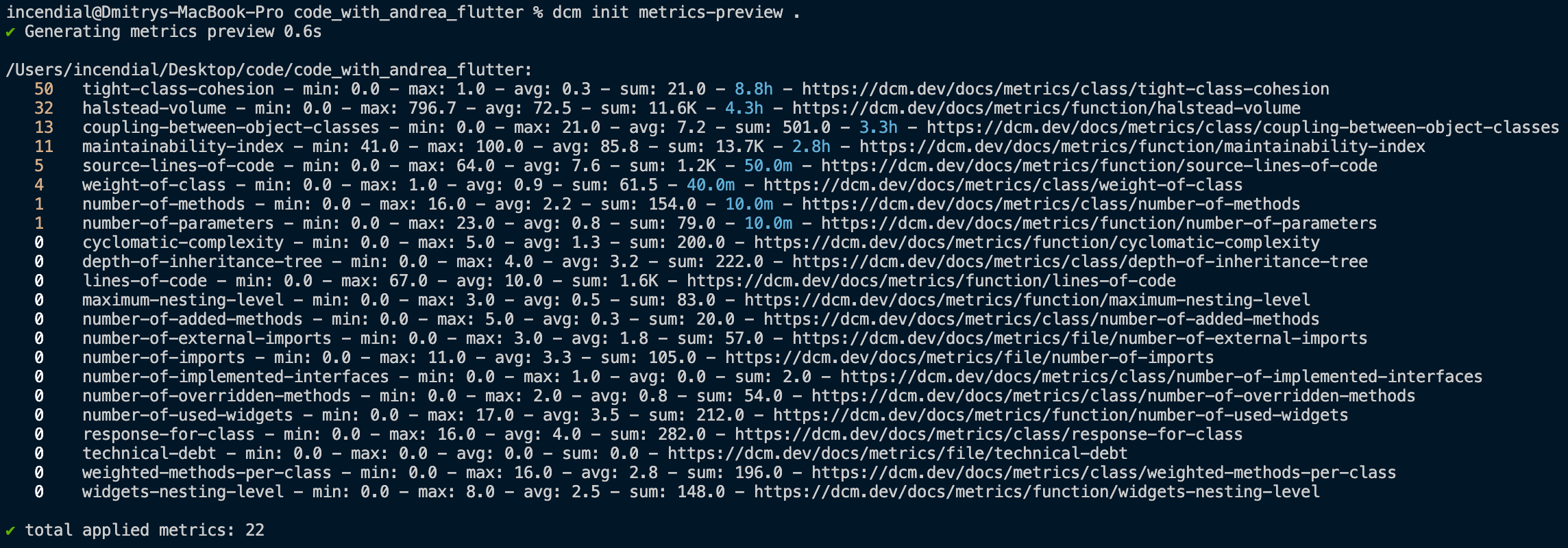 Console example