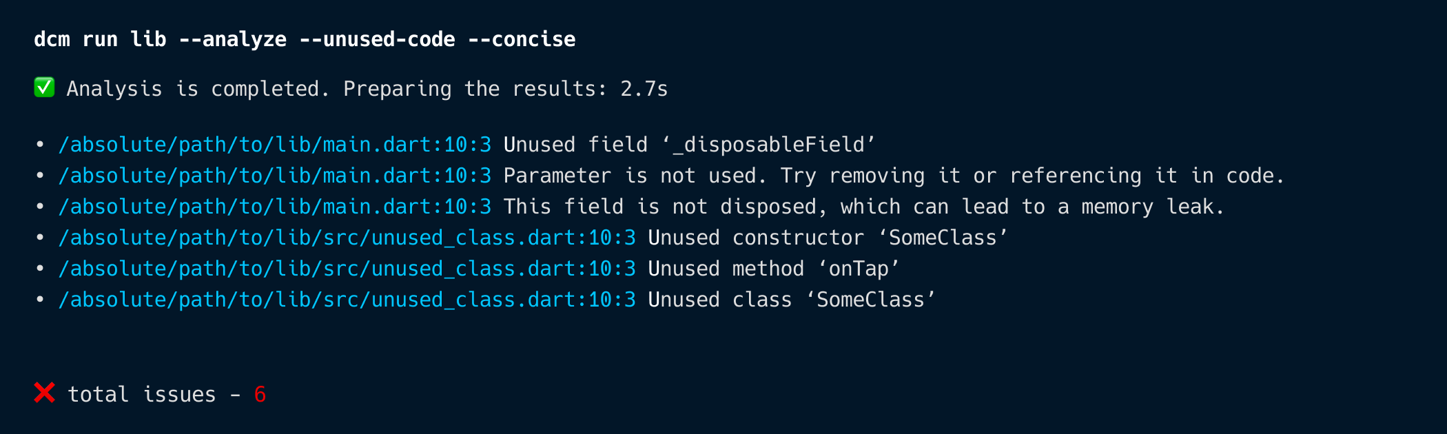 Console Concise