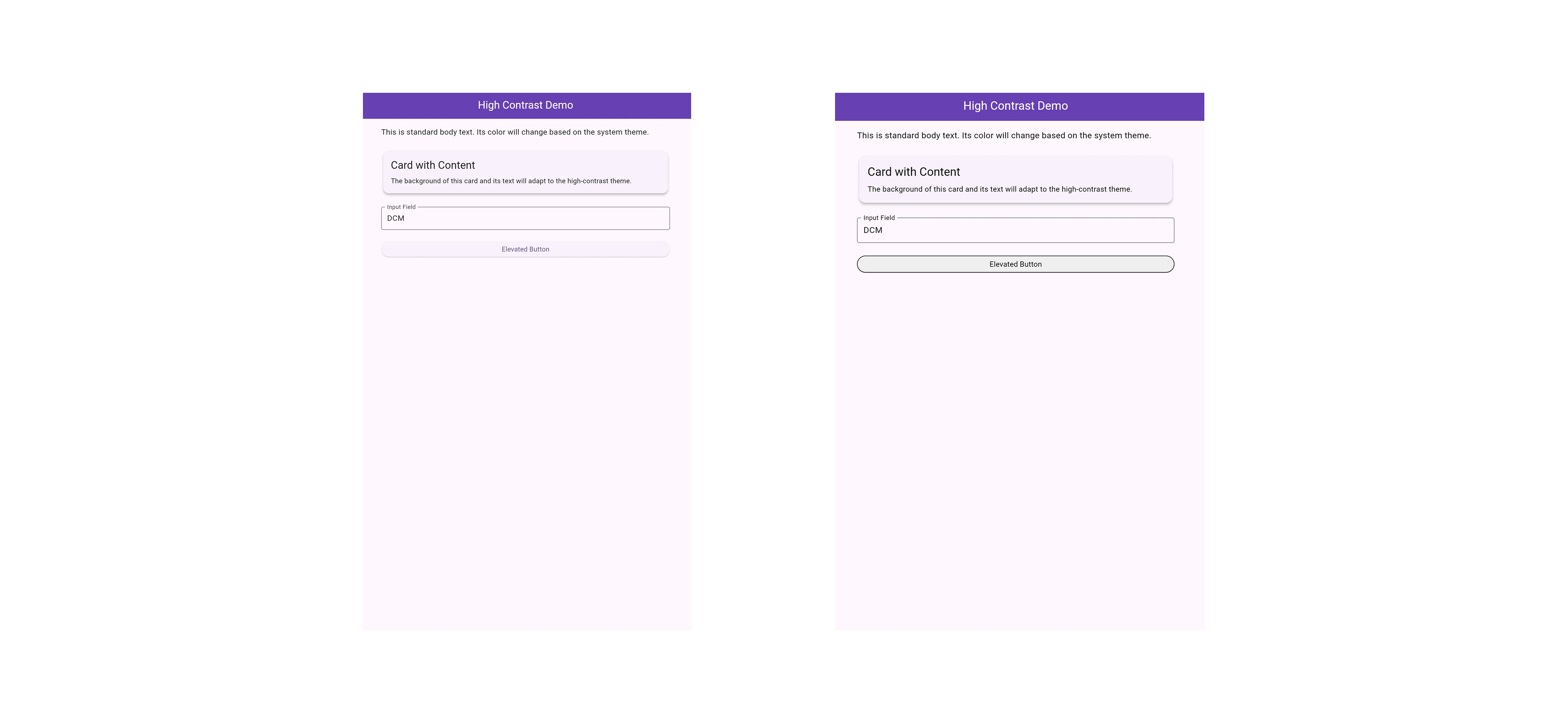 UseSystemColors Flutter